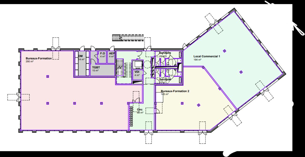 Bureau Marquette-lez-Lille 5539m² Vente Bureau Marquette-lez-Lille Nord OVBUR2535414 1