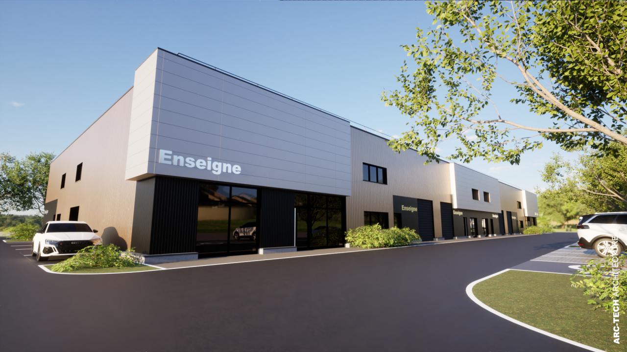 Local d'activité Reichstett 2182m² Vente Local d'activité Reichstett Bas-Rhin OVACT2638590 1