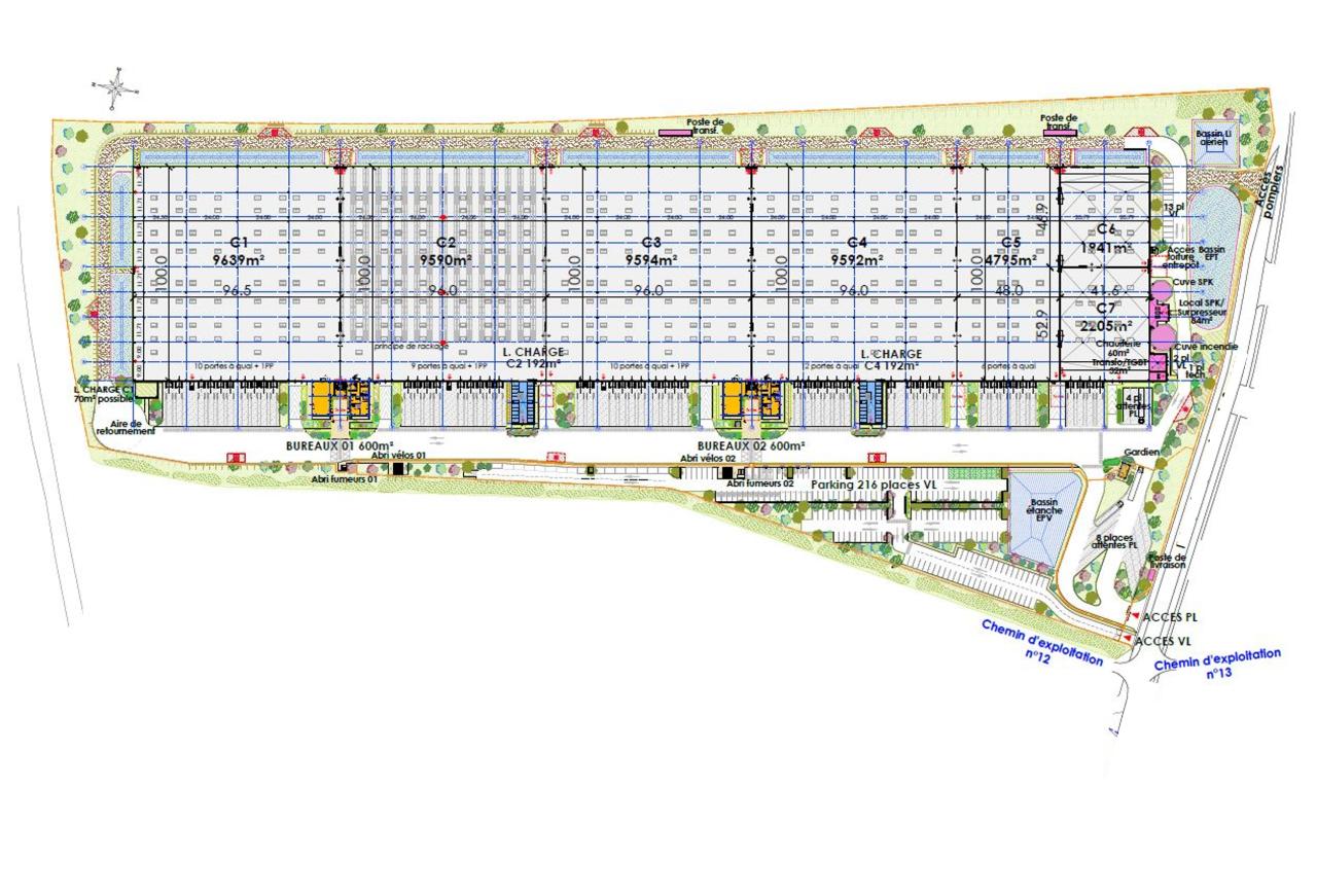 Location Entrepôt Classe A Sens