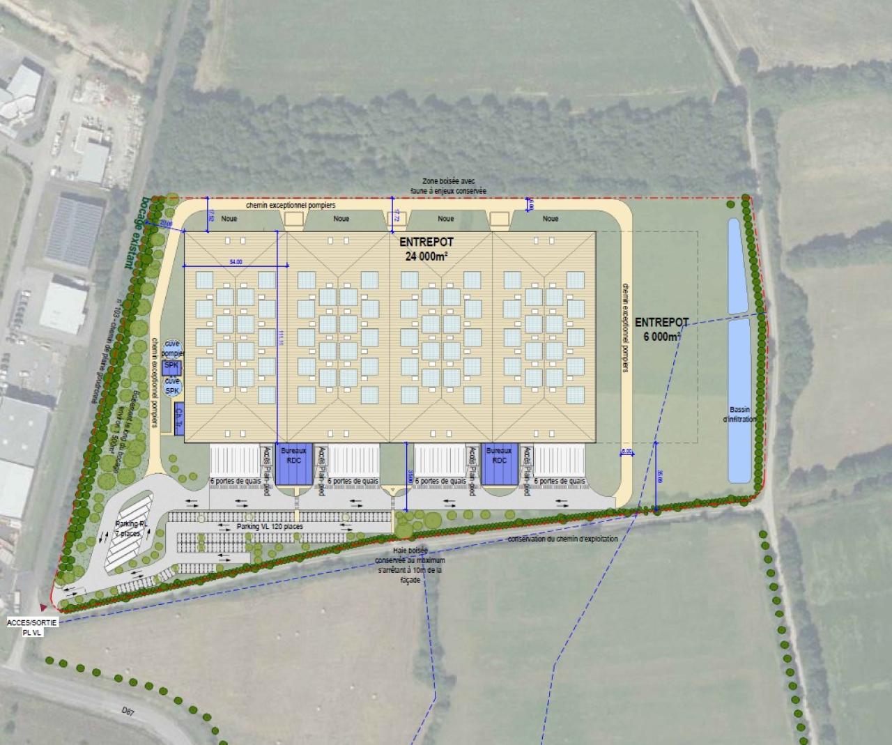 Entrepôt Classe A La Marne 24890m² Location Entrepôt Classe A La Marne Loire-Atlantique OLLOG2535692 1