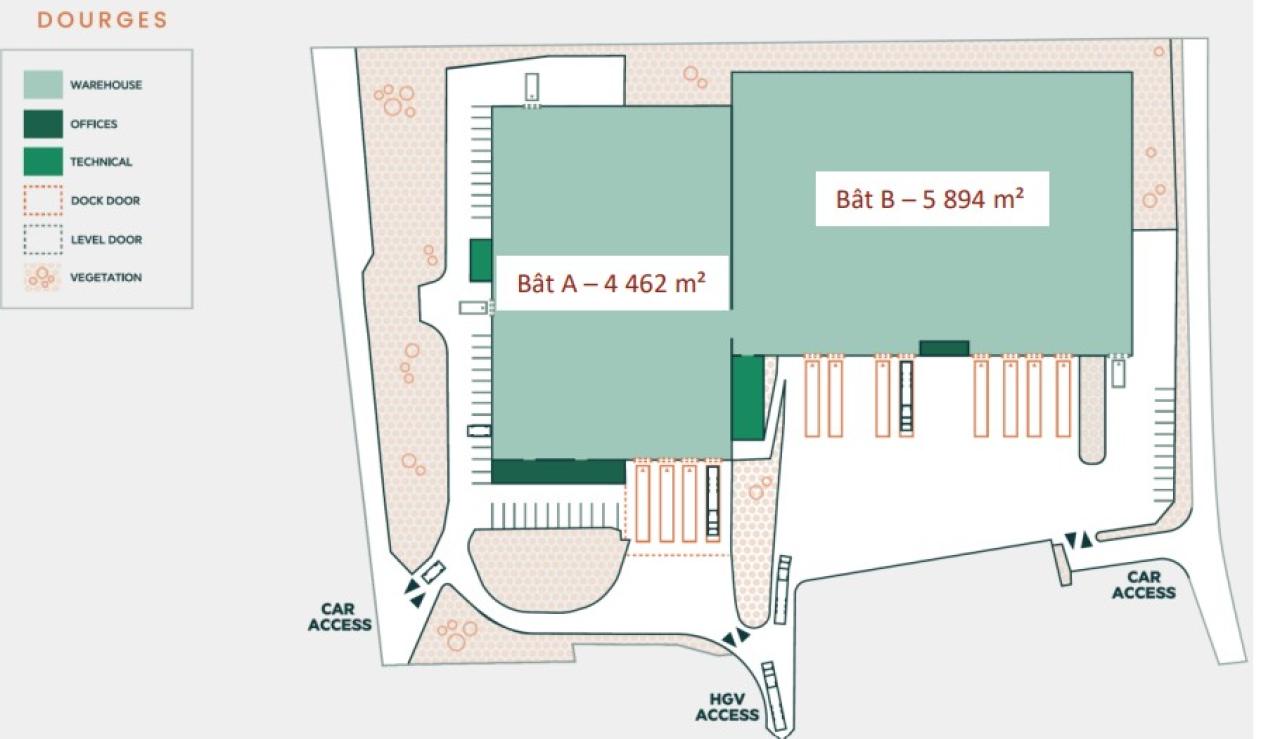 Local d'activité Dourges 10356m² Location Local d'activité Dourges Pas-de-Calais OLACT2536963 1