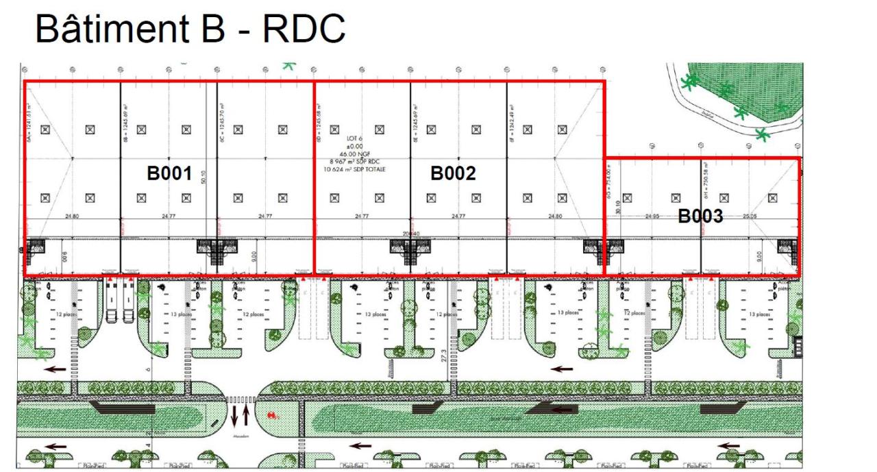 Local d'activité Le Haillan 10624m² Location Local d'activité Le Haillan Gironde OLACT2531236 1