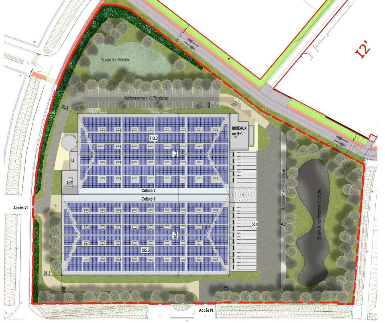 Entrepôt Classe A Bosc 15380m² Location Entrepôt Classe A Bosc Hérault OLLOG2427797 1