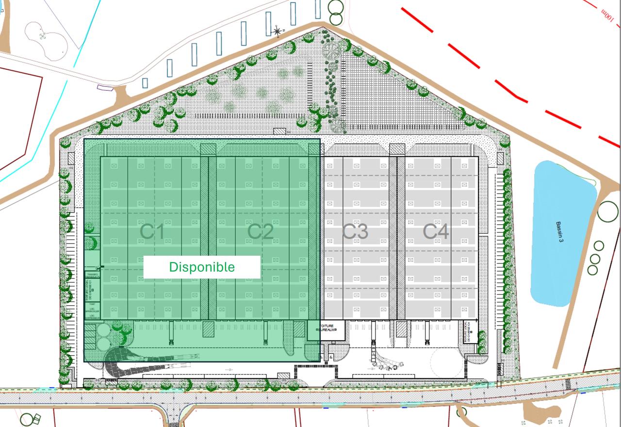 Entrepôt Classe A Pléchâtel 15264m² Location Entrepôt Classe A Pléchâtel OLLOG2309076