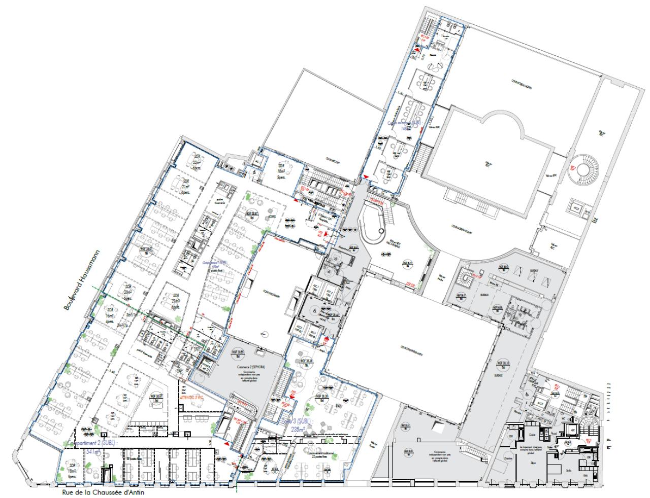 Bureau 2517m² Location Bureau Paris OLBUR2206851