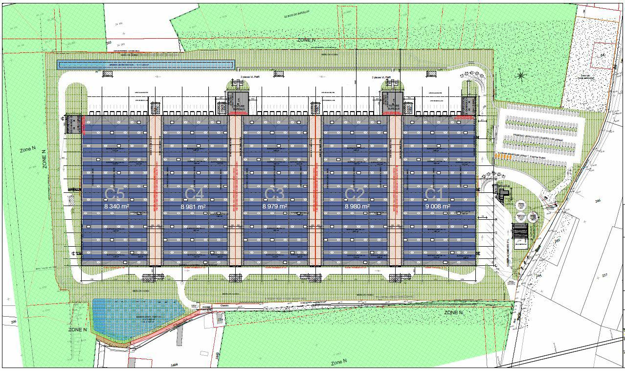 Location Entrepôt Classe A Roullet-Saint-Estèphe