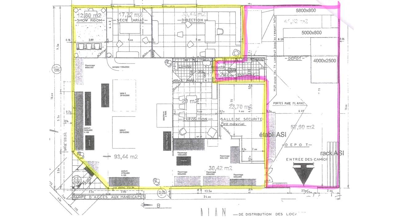 Local d'activité Saint-Orens-de-Gameville 385m² Location Local d'activité Saint-Orens-de-Gameville Haute-Garonne OLACT2535140 1