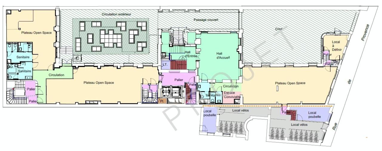 Bureau Paris 3097m² Location Bureau Paris Paris OLBUR2200976 1