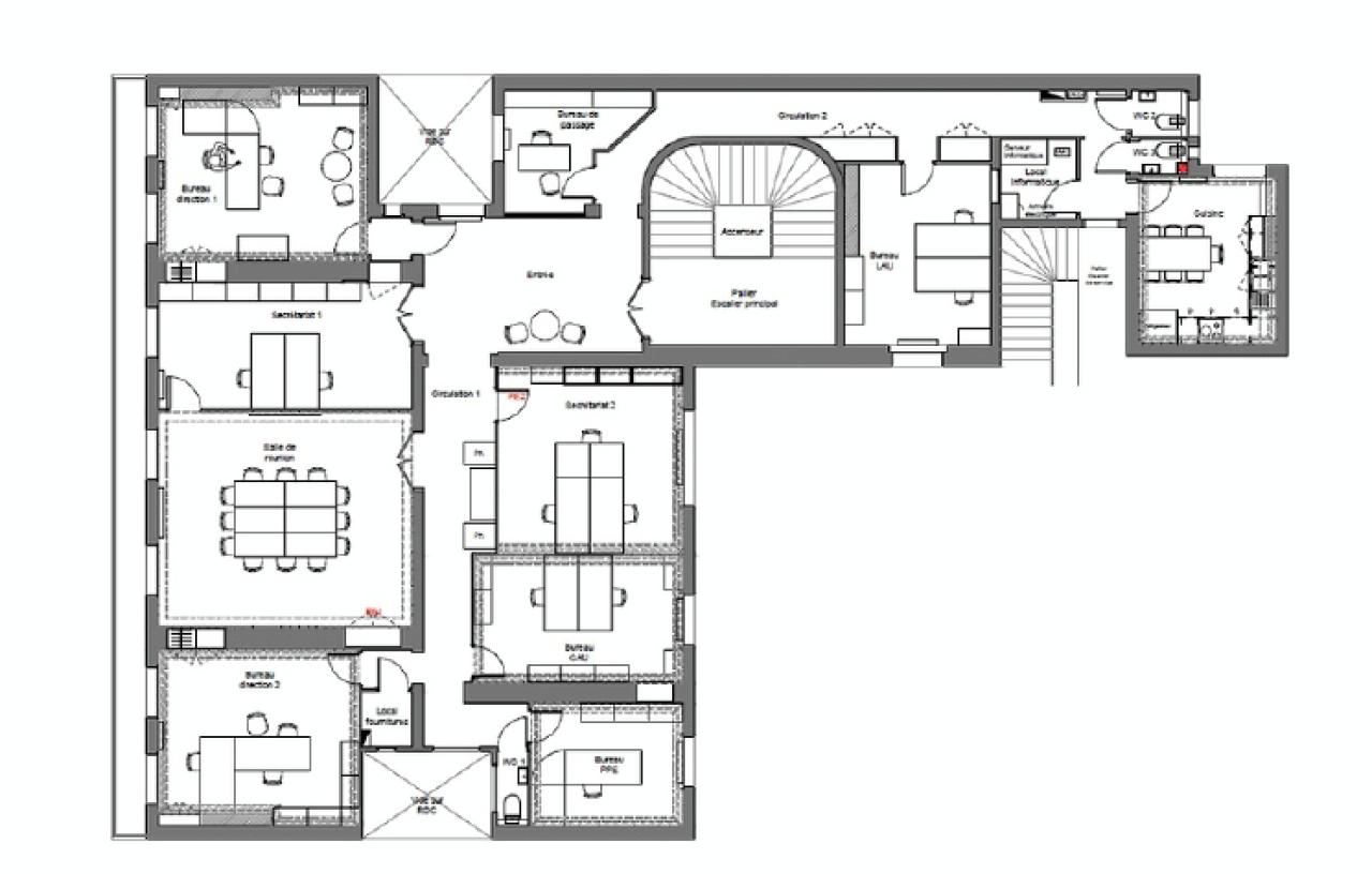 Bureau Paris 230m² Location Bureau Paris OLBUR2529795