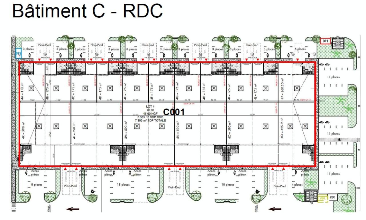 Local d'activité Le Haillan 7303m² Location Local d'activité Le Haillan Gironde OLACT2316413 1