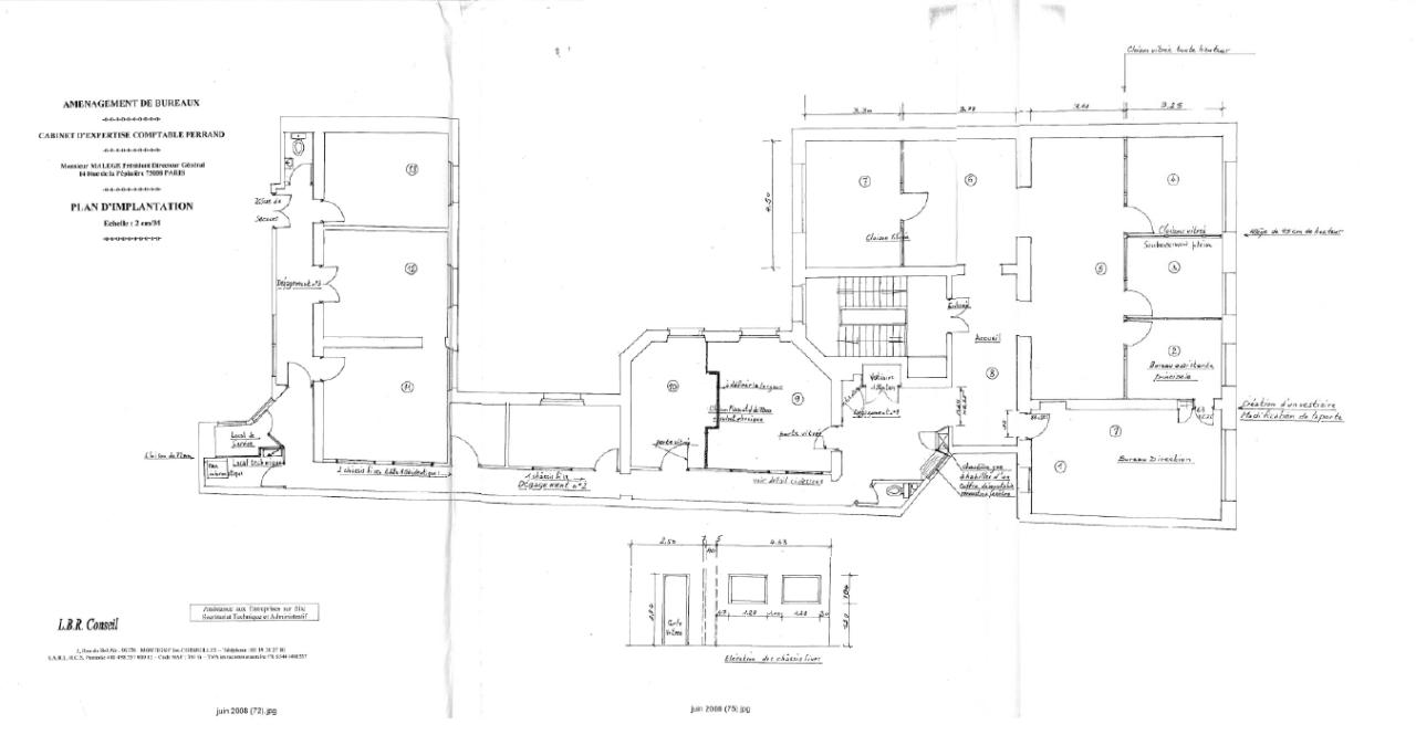 Bureau Paris 262m² Location Bureau Paris Paris OLBUR2529596 1