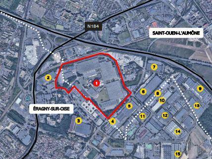 Location Entrepôt Classe A Éragny