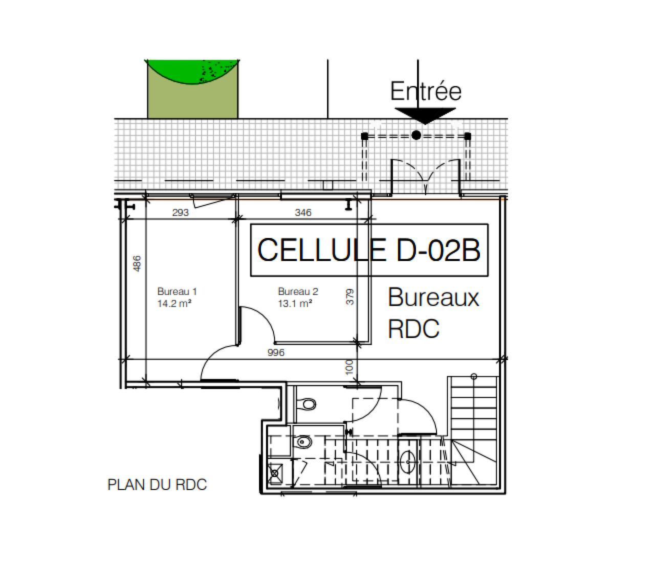 Bureau Chapelle-d'Armentières 193m² Location Bureau Chapelle-d'Armentières Nord OLBUR2536535 1