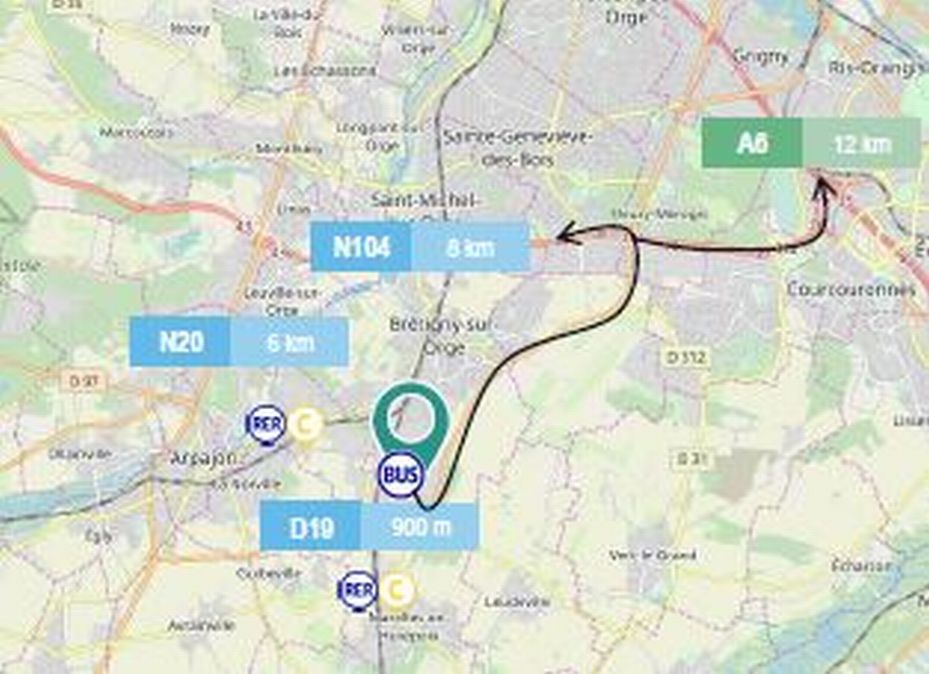 Entrepôt Classe A Brétigny-sur-Orge 9461.11m² Location Entrepôt Classe A Brétigny-sur-Orge OLLOG2530609