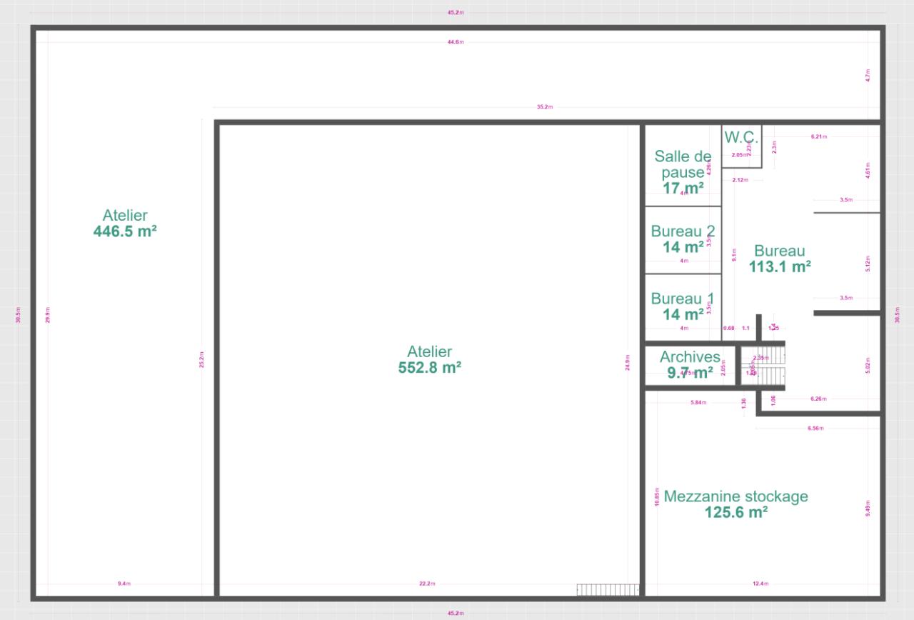 Local d'activité Miramas 1600m² Location Local d'activité Miramas Bouches-du-Rhône OLACT2537779 1