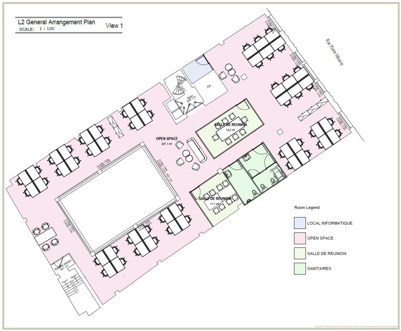 Bureau Lille 742.03m² Location Bureau Lille OLBUR2201360