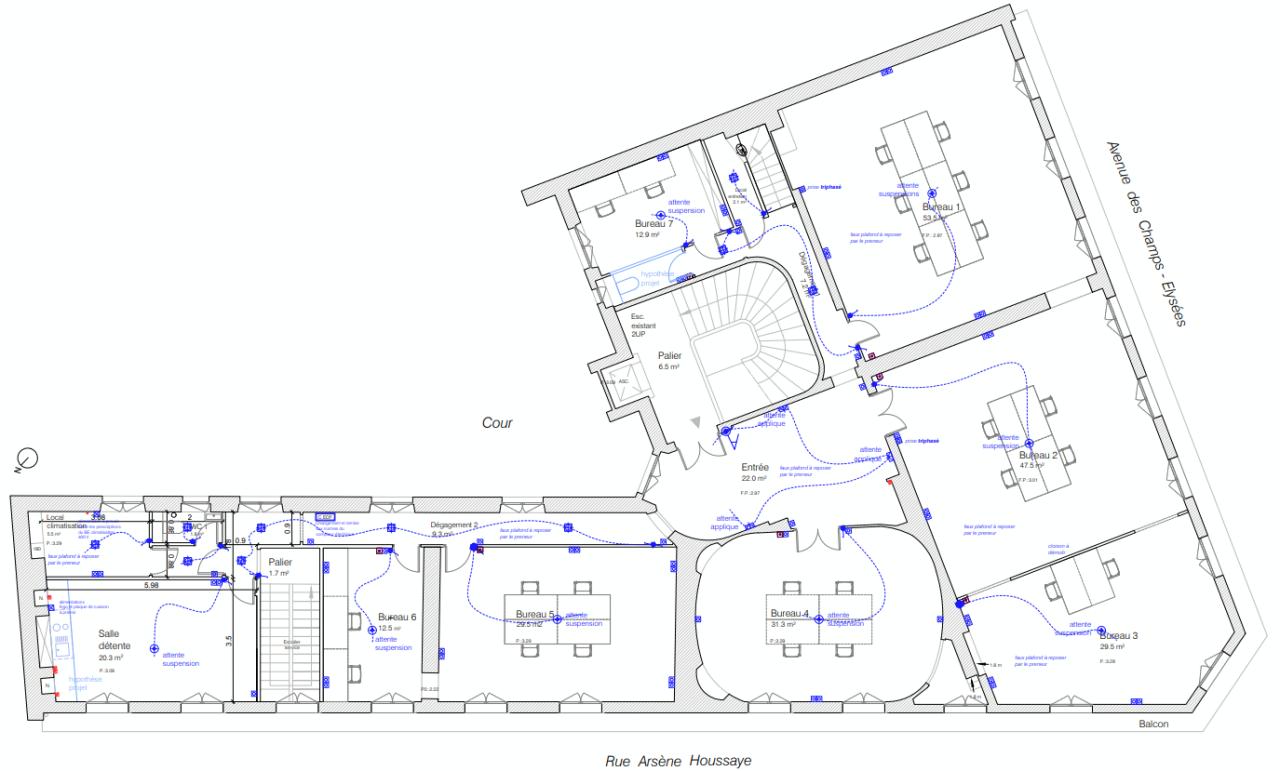 Bureau Paris 293m² Location Bureau Paris OLBUR2534071