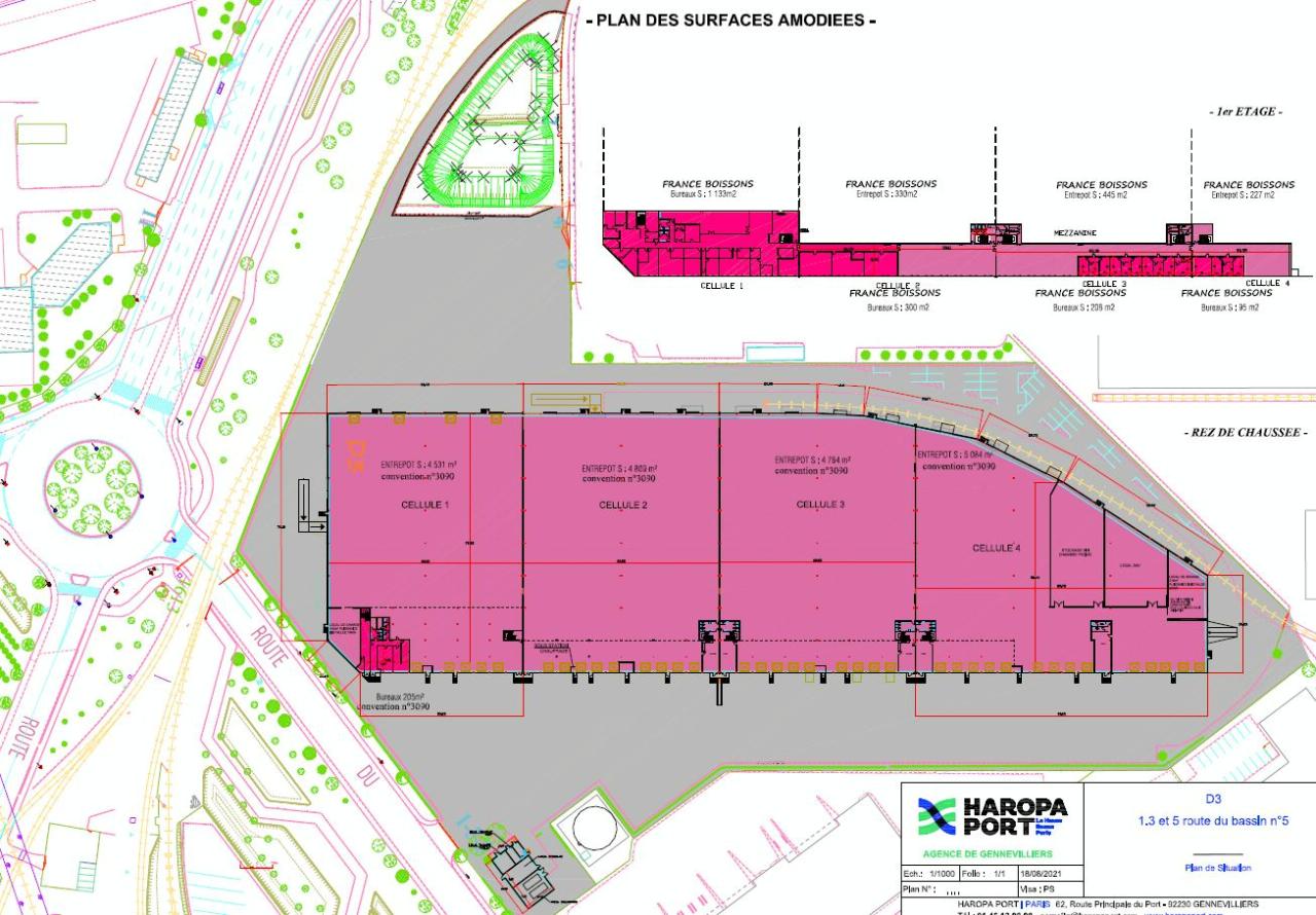 Entrepôt Classe B Gennevilliers 22131m² Location Entrepôt Classe B Gennevilliers Hauts-de-Seine OLLOG2311160 1