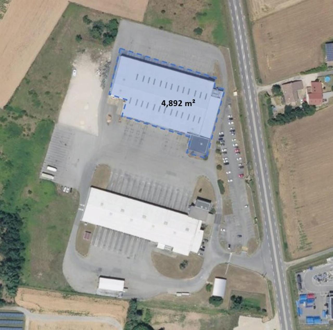 Entrepôt Montéléger 4892m² Location Entrepôt Montéléger Drôme OLLOG2533205 1