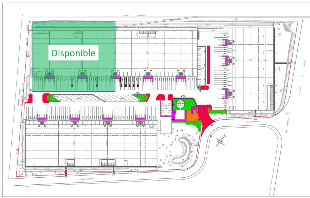 Entrepôt Classe B Saint-Quentin-Fallavier 8830m² Location Entrepôt Classe B Saint-Quentin-Fallavier OLLOG2427284