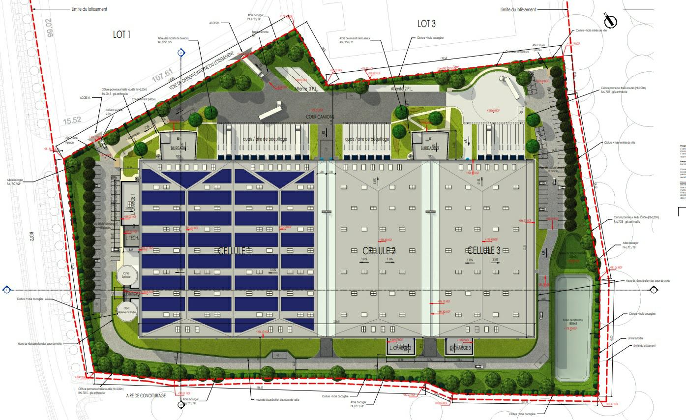 Location Entrepôt Classe A Verrie