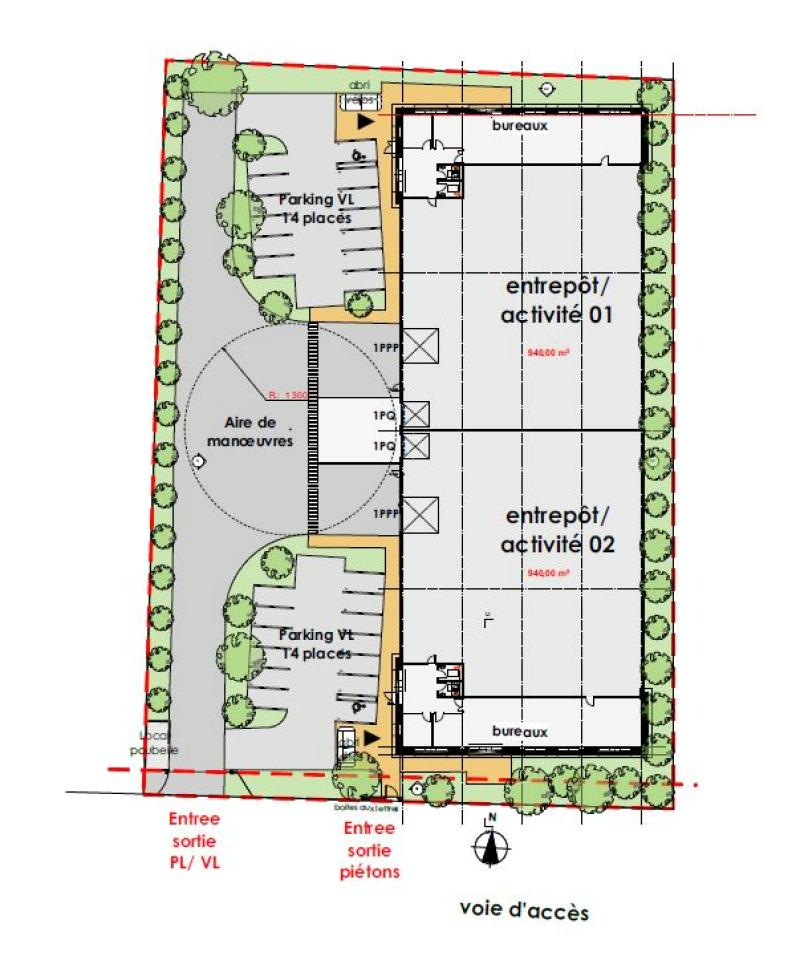 Local d'activité Mérignac 2295m² Vente Local d'activité Mérignac Gironde OVACT2532160 1