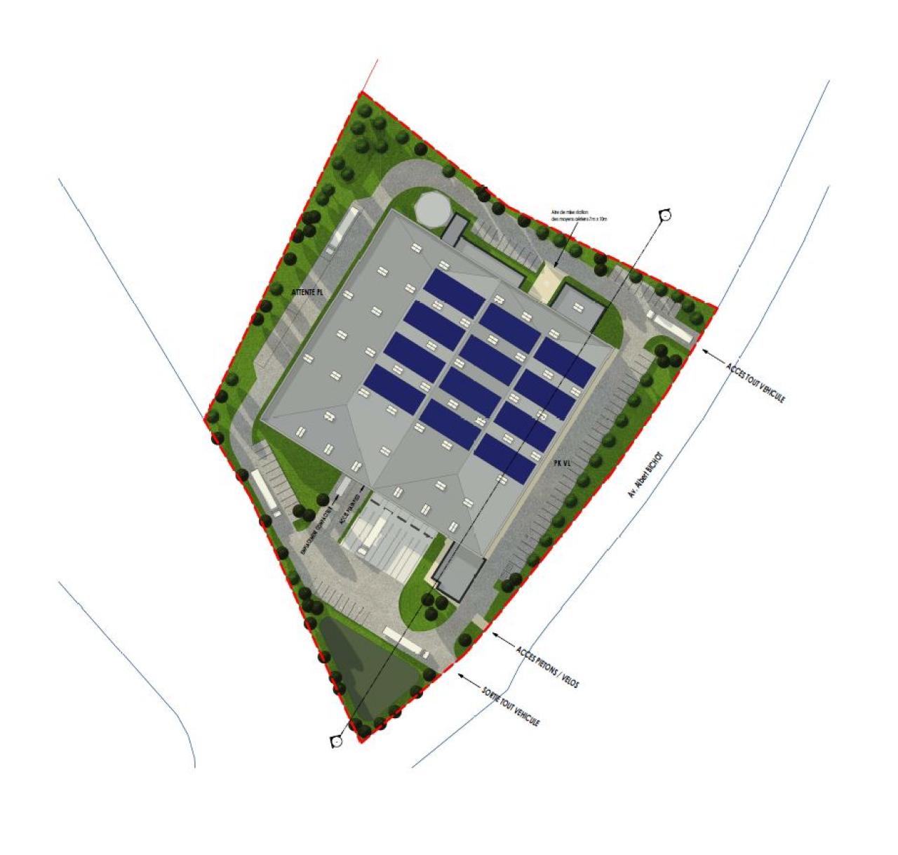 Entrepôt Classe A Beaune 7140m² Location Entrepôt Classe A Beaune Côte-d'Or OLLOG2426700 1