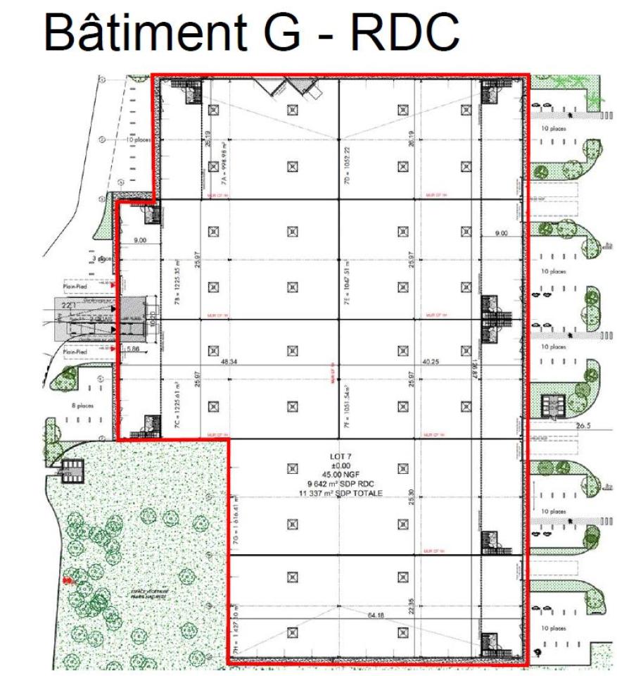 Local d'activité Le Haillan 11337m² Location Local d'activité Le Haillan Gironde OLACT2531238 1