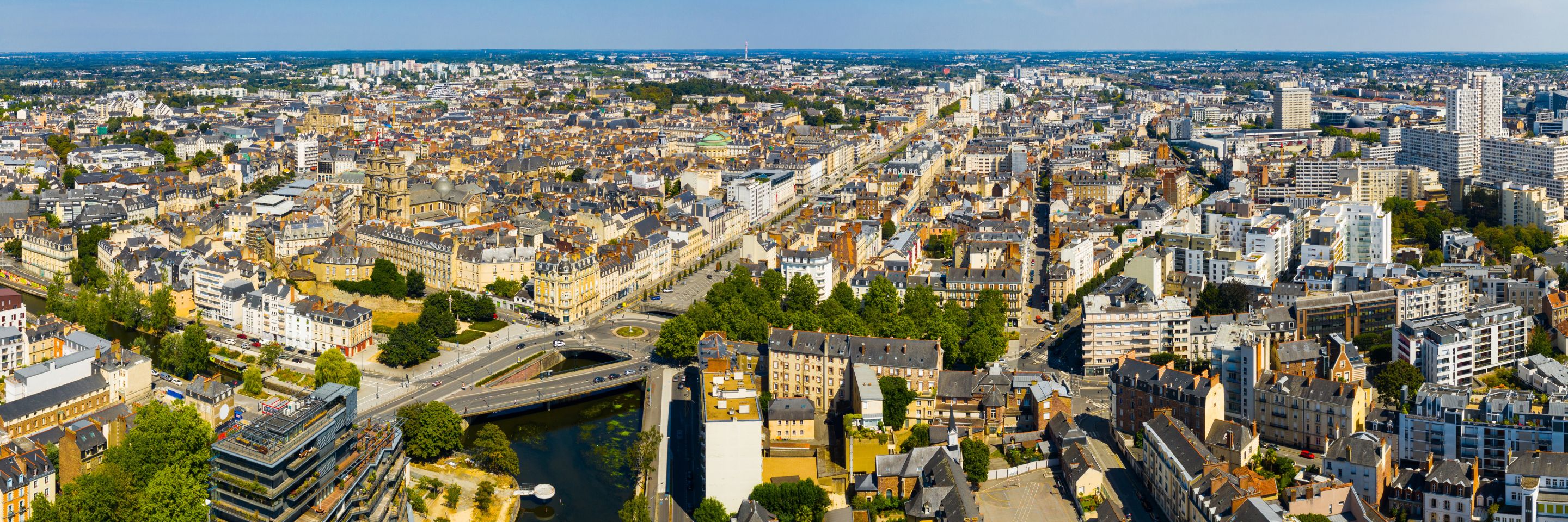 Rennes vue Panoramique Chiffres de l'investissement
