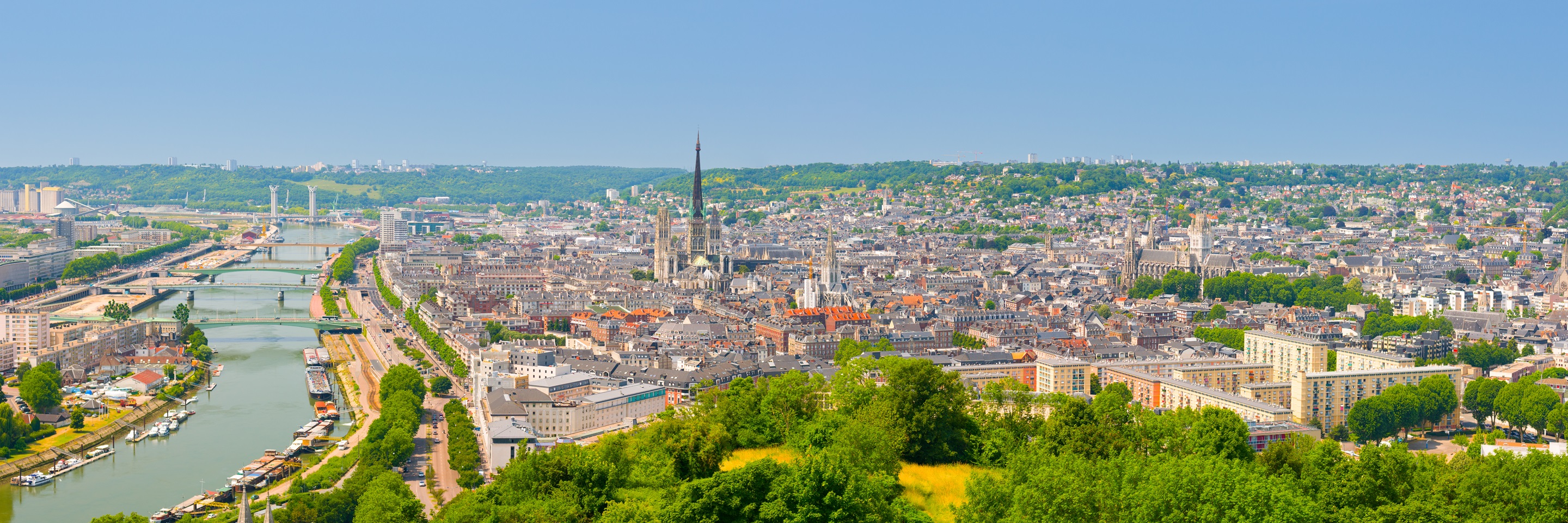 Rouen vue ville