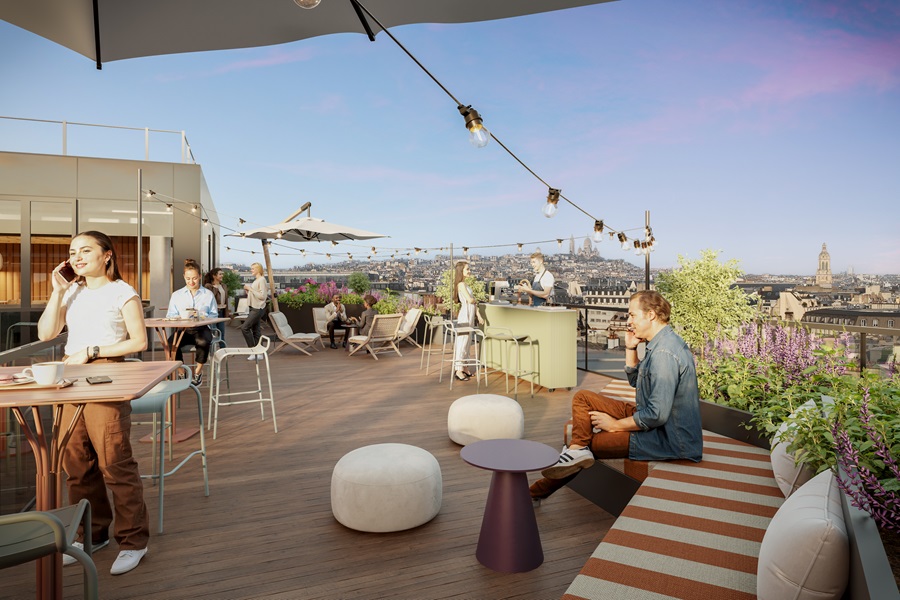 86 Haussmann terrasse