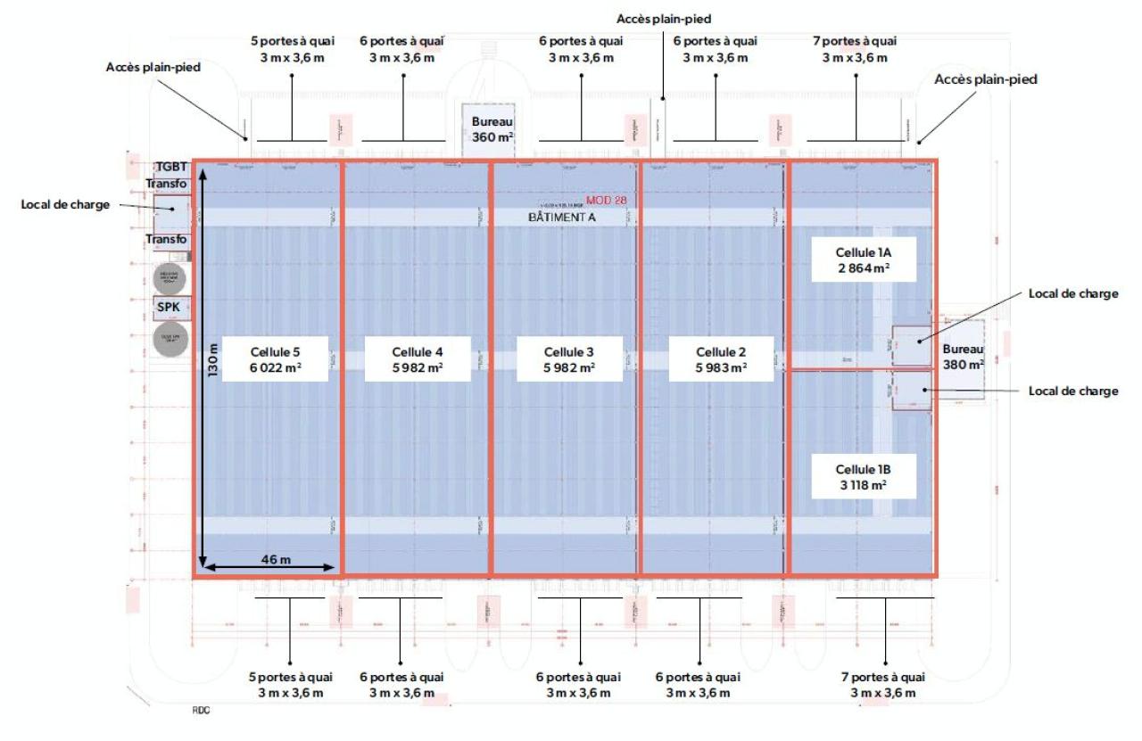 Location entrepôt classe a Neuillé-Pont-Pierre Indre-et-Loire OLLOG2113101