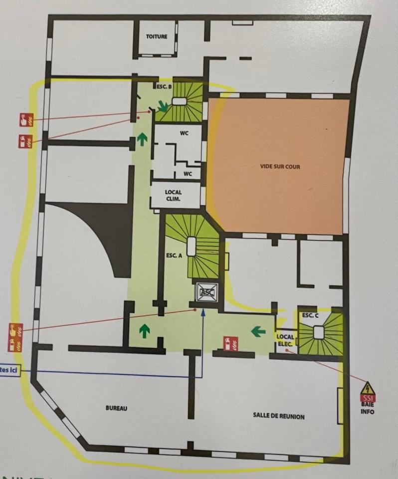 Bureau 205.8m² Location Bureau Paris OLBUR2310952